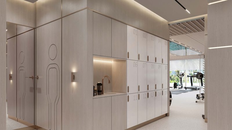 Gym corridor Interior Design